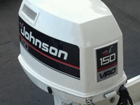 johnson vro 150 hp outboard decal